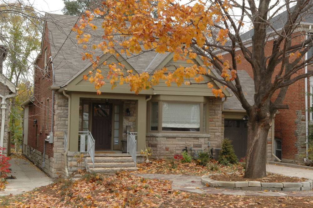 Ava - Exterior Front of House, After