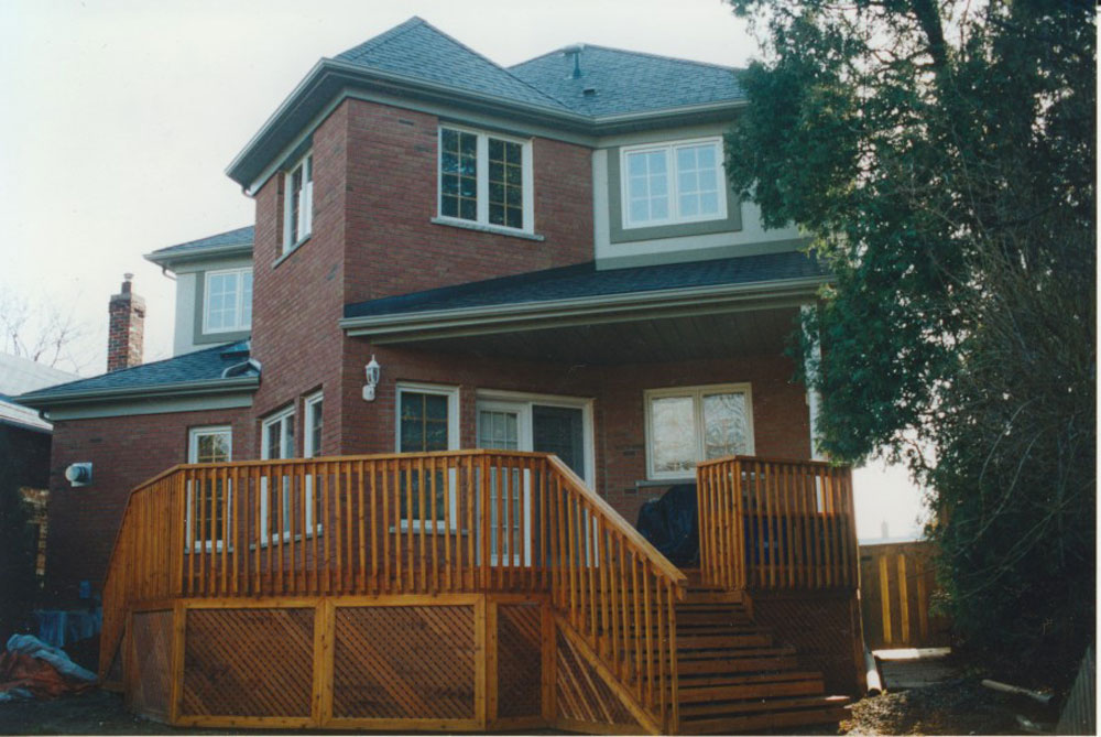 Sunnydale - Exterior Rear of House, Second Story & Rear Addition