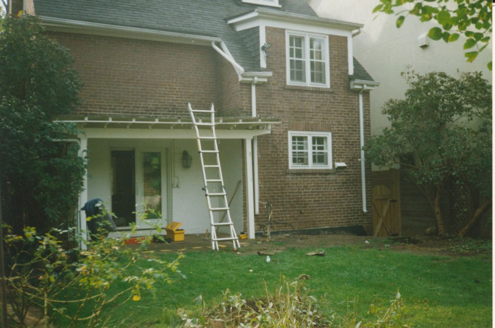 Chaplin - Exterior of House, Before